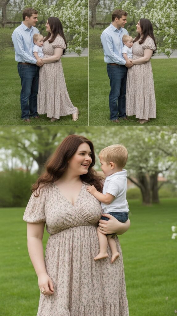 
Flowy Floral Maxi Dresses with Empire Waistlines