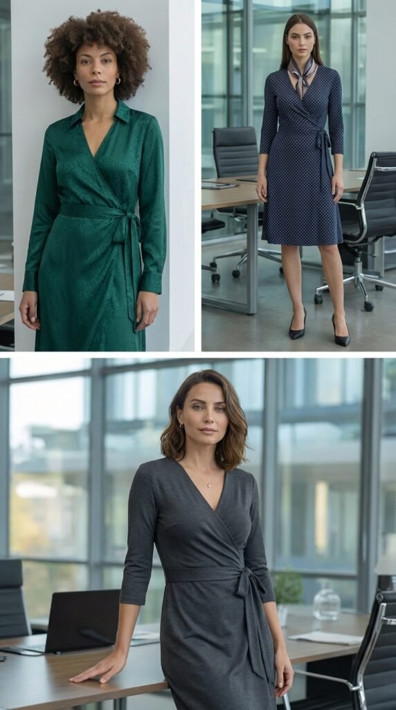 The Wrap Dress Professional Staple