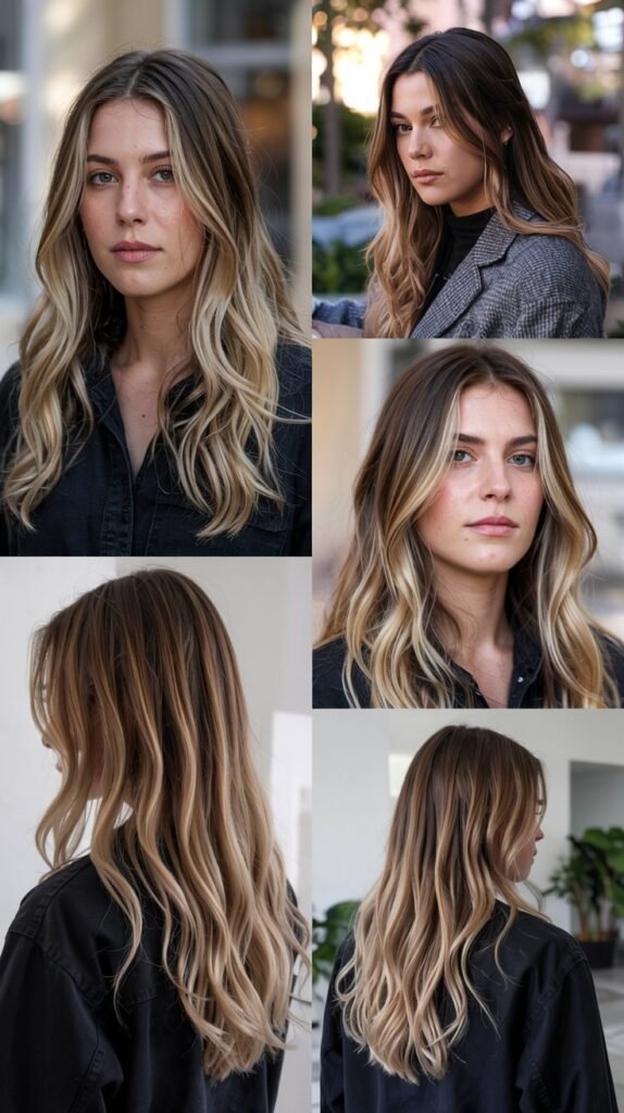   Sun-Kissed Blonde Ends