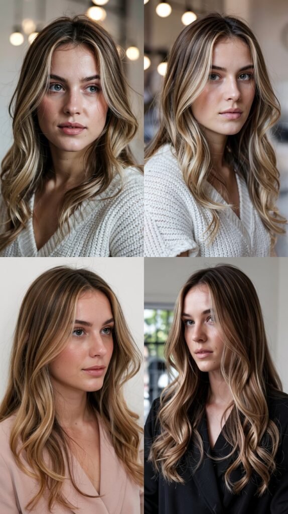 Champagne Blonde Highlights