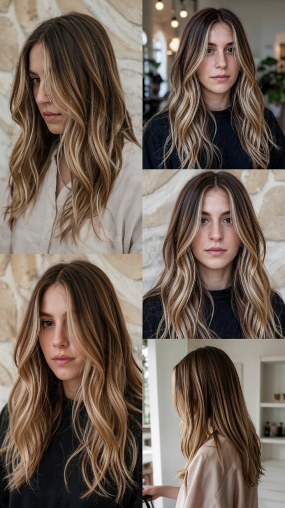 Sandy Blonde Balayage