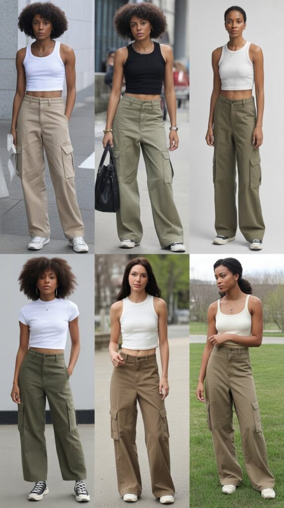 Cargo Pants and Skirts