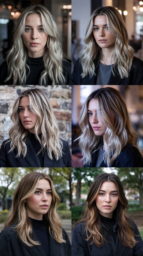  Icy Blonde Highlights