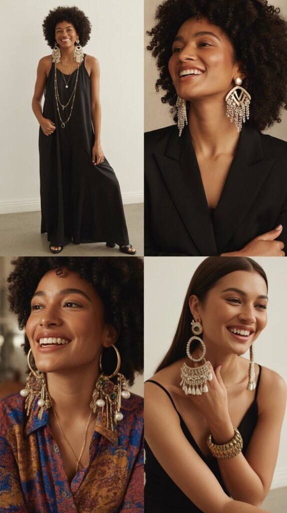 Chandelier Earrings and Statement Jewelry