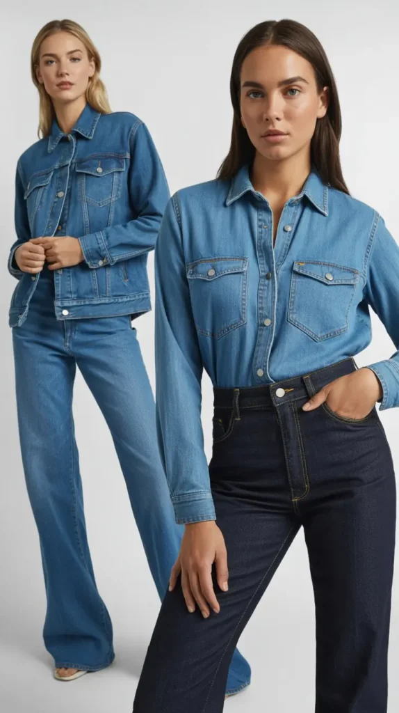 The Denim-on-Denim Look