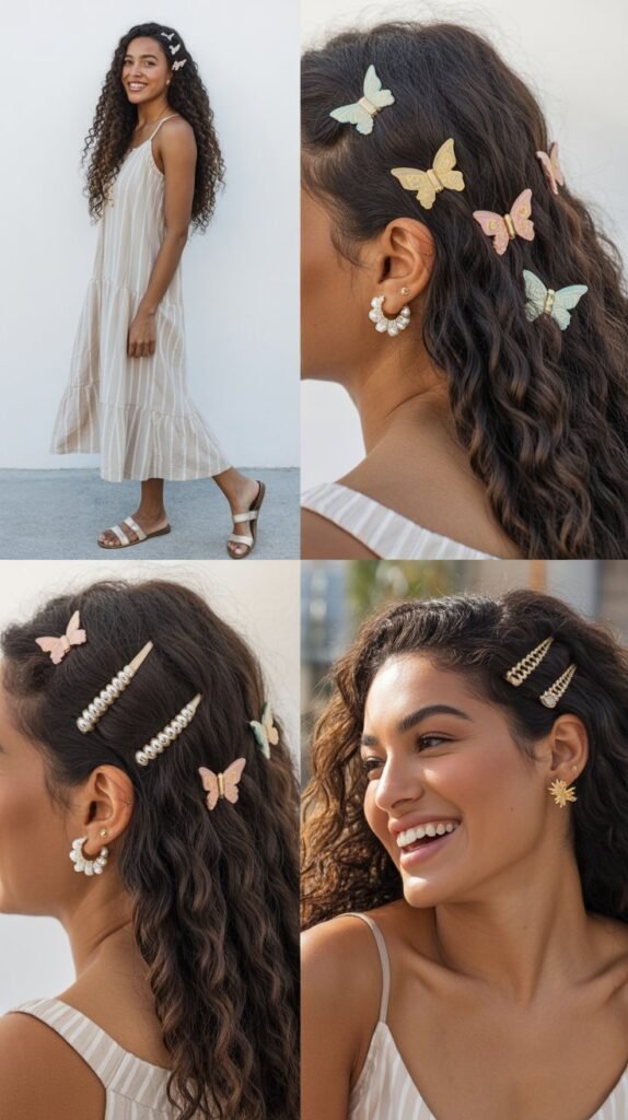  Butterfly Clips and Hair Accessories