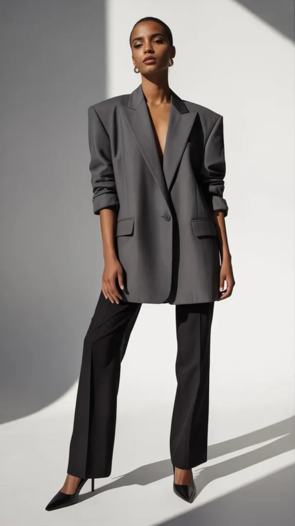 Oversized Blazer Power Look