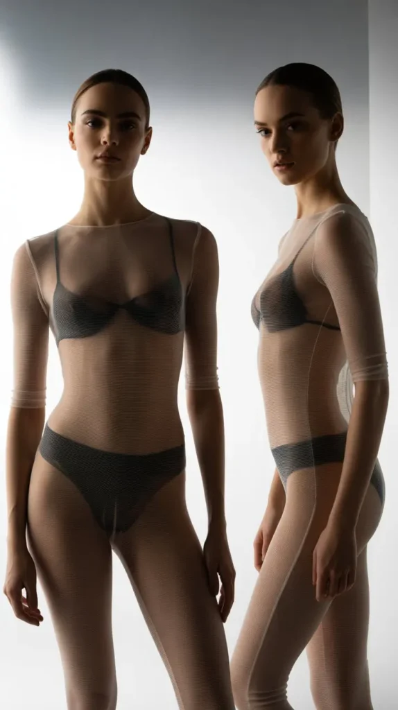 The Sheer Bodysuit Moment