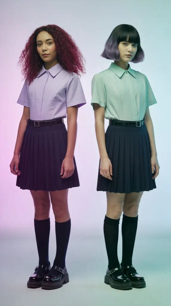  Pastel Goth School Uniform