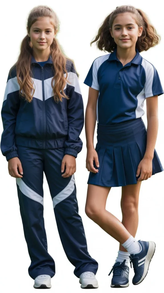 Sporty School Girl Outfit