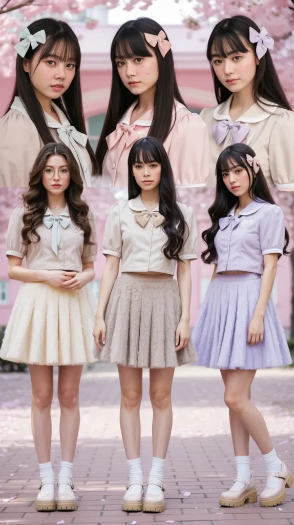  Pastel Kawaii School Style