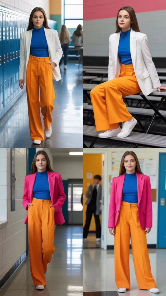 The Bold Color Block Outfit