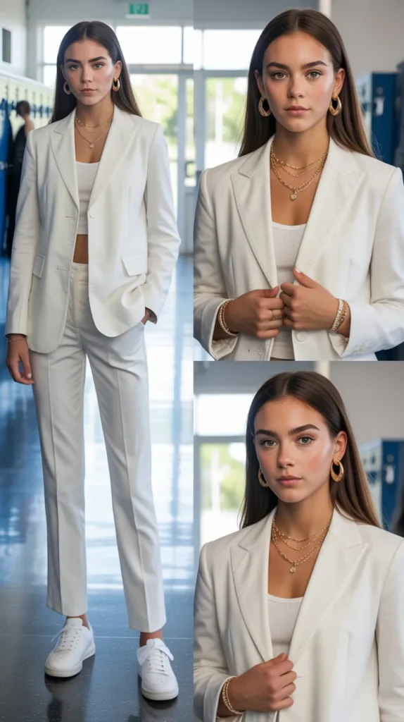 The Monochrome All-White Outfit