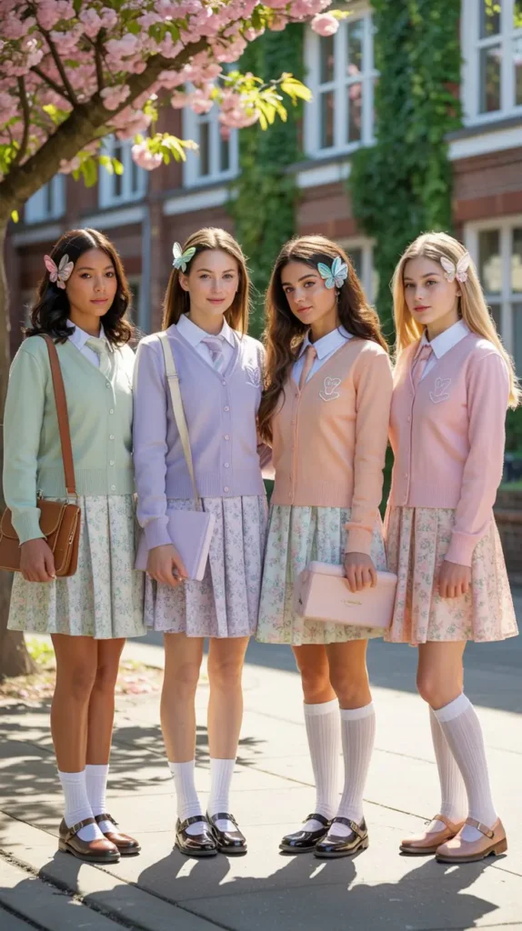 Soft Girl School Aesthetic