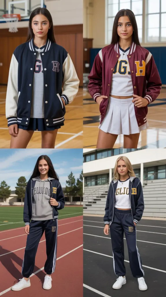 Sporty Chic School Outfit