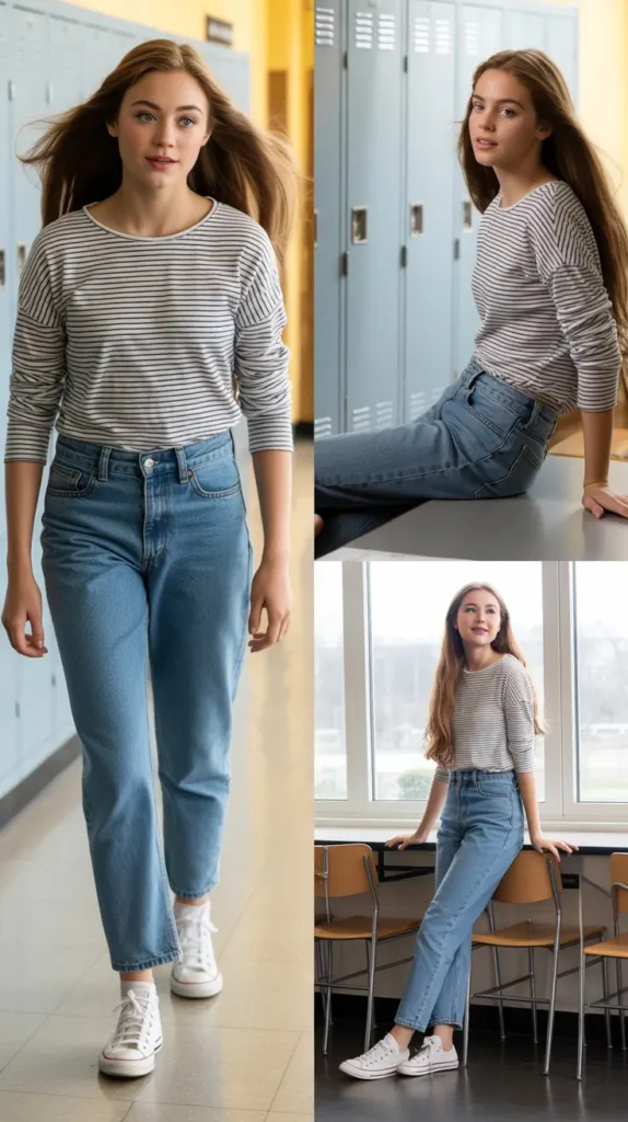 Cady Heron's Fresh New Girl Style