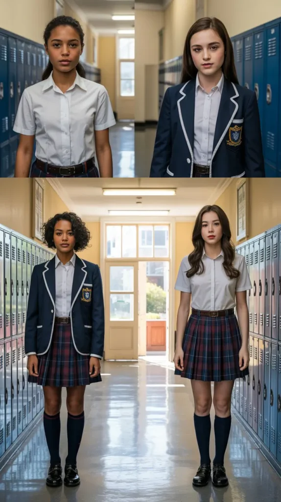 Classic School Uniform Look