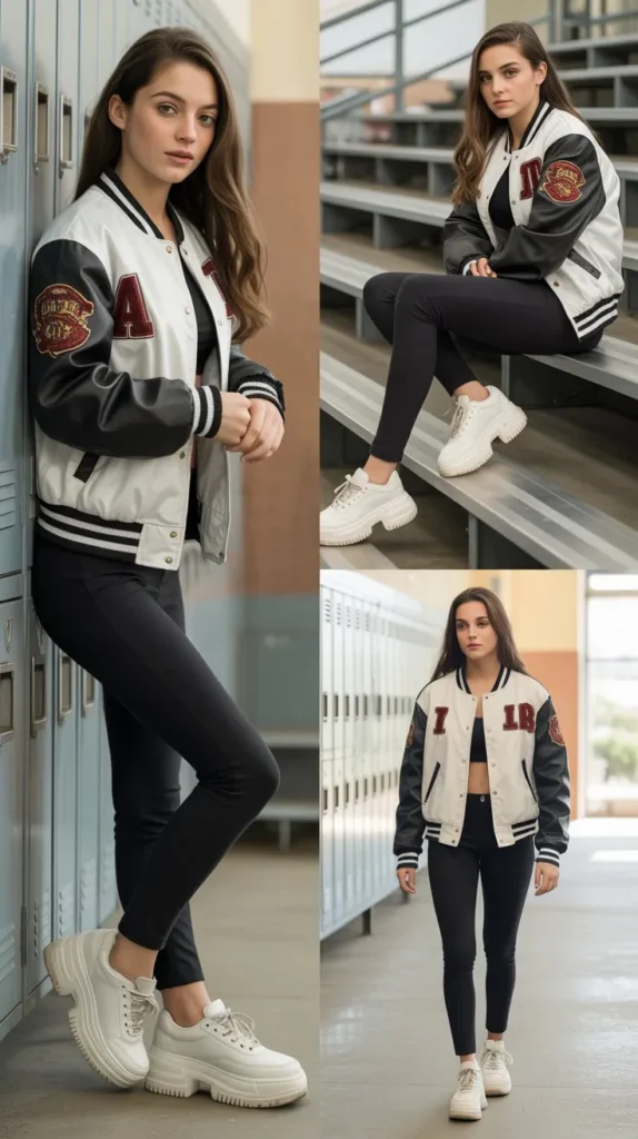 The Sporty Chic Cheerleader-Inspired Look