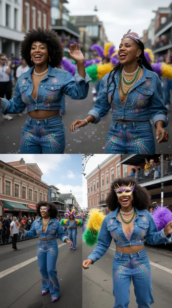 The Bedazzled Denim Baddie