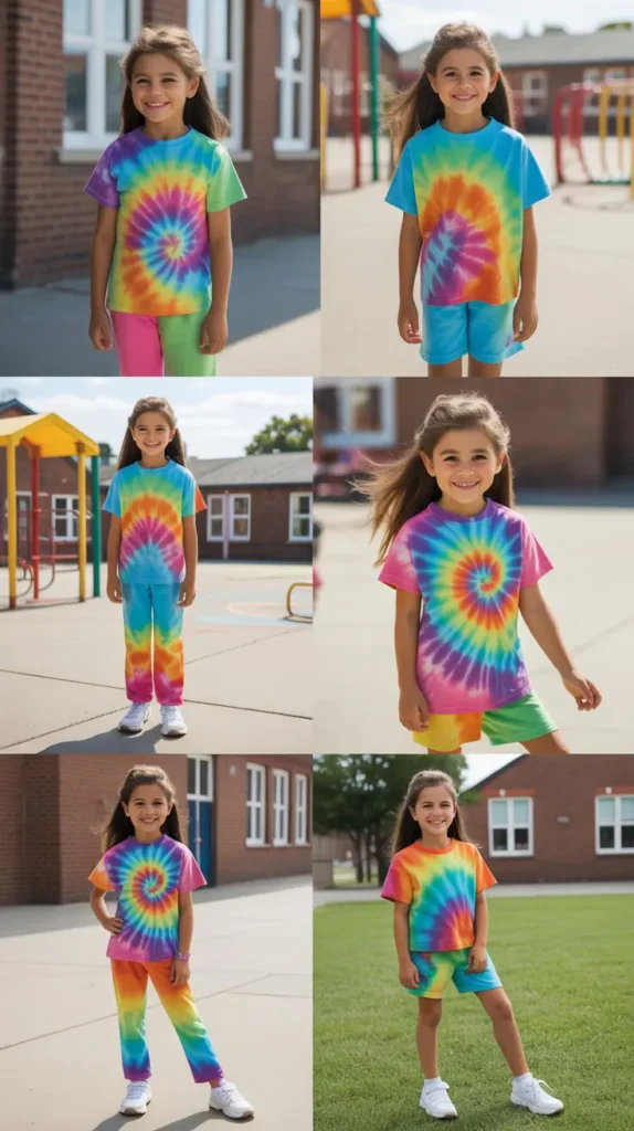 Tie-Dye Matching Set