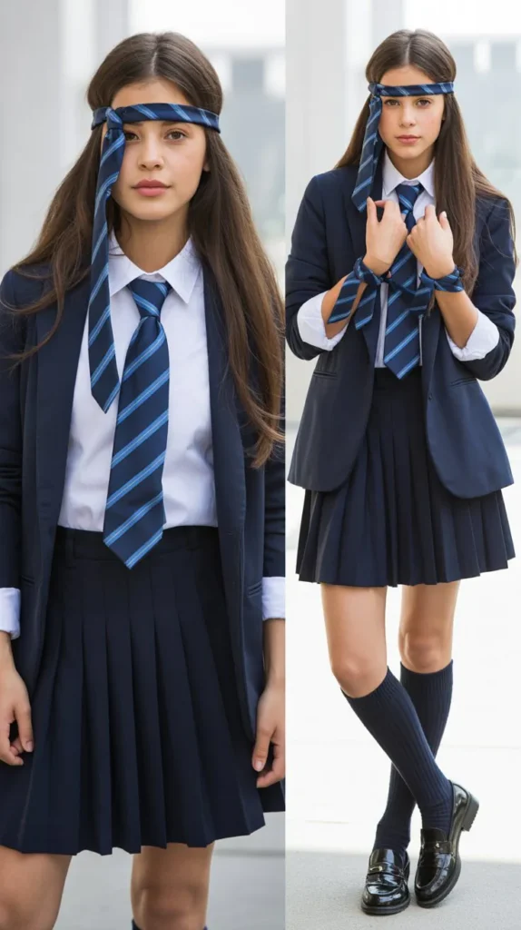 Accessorizing with a School Tie