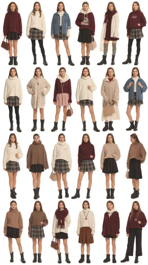 26 Cozy Winter School Outfit Ideas for Girls