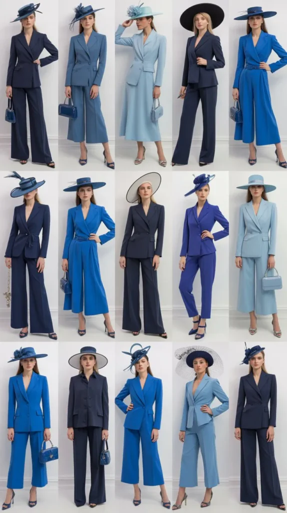 15 Blue Derby Outfits That Steal the Spotlight