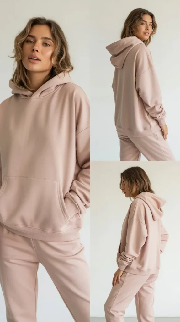 Pastel Hoodie with Jogger Pants