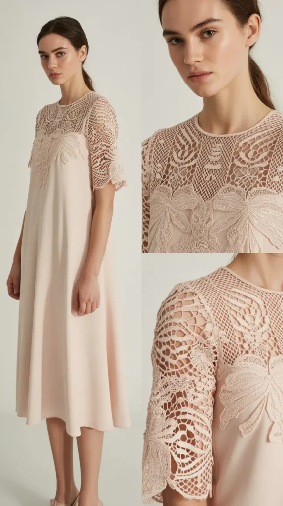 Lace Detail Dress