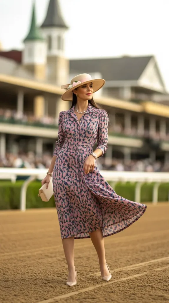  The Bold Print Shirt Dress Moment