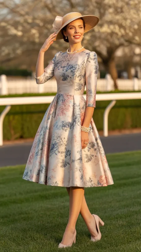 The Vintage-Inspired A-Line Dress Moment