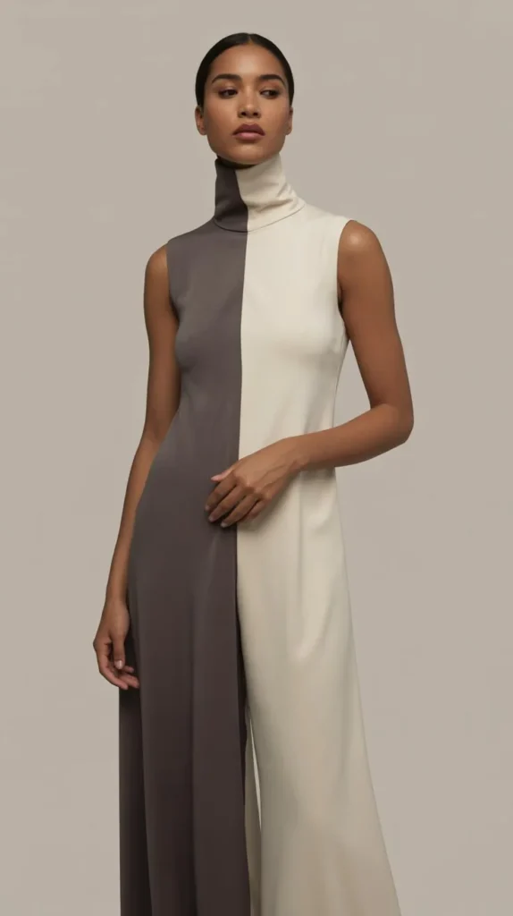  High-Neck Sophistication