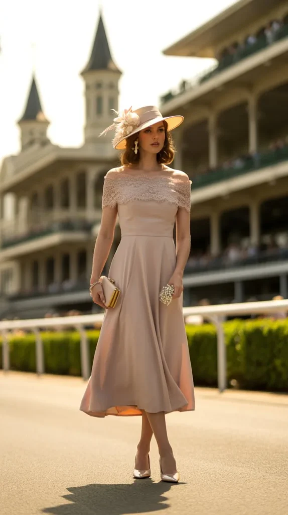  The Off-Shoulder Dress Moment