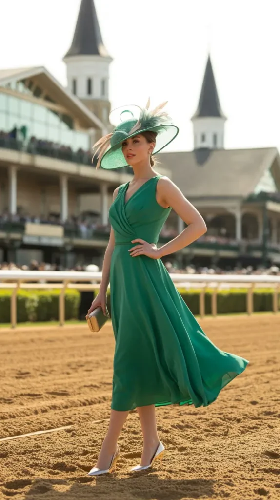 The Emerald Green Showstopper Moment