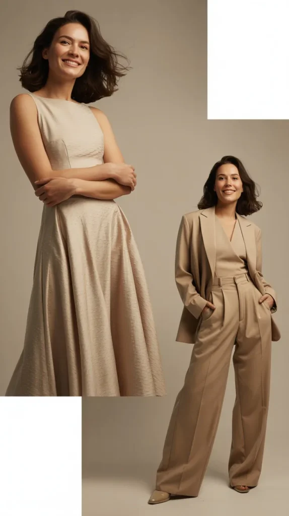 Monochrome Beige Outfit