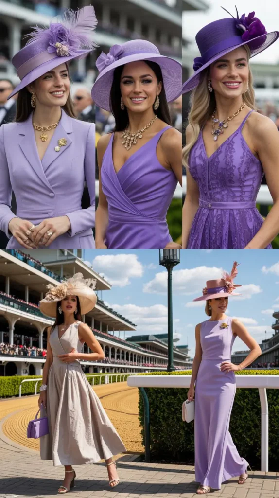 Purple & Violet Dresses — Regal Derby Glamour