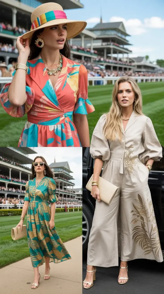 Tropical Print Dresses — Vivid & Vibrant Derby Style