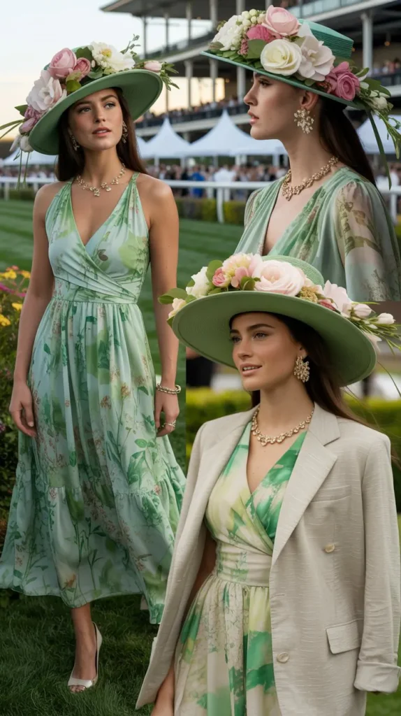 Green Floral Dresses — Fresh & Garden-Party Ready