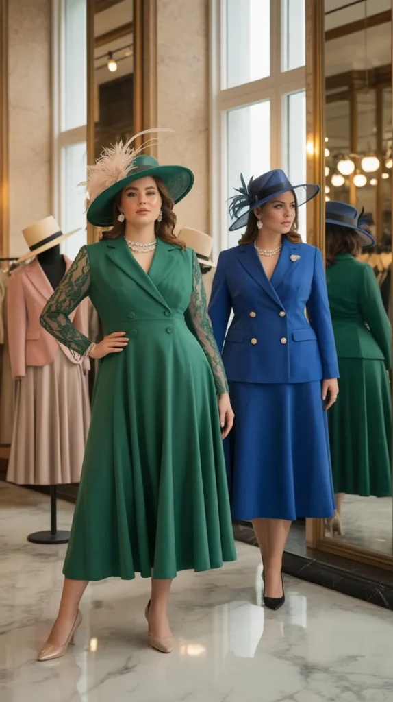 25 Plus Size Derby Outfits That Serve Elegance