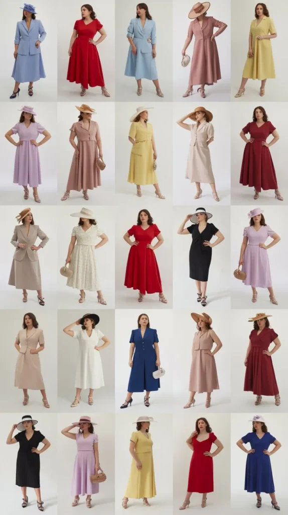 25 Plus Size Derby Outfits That Serve Elegance