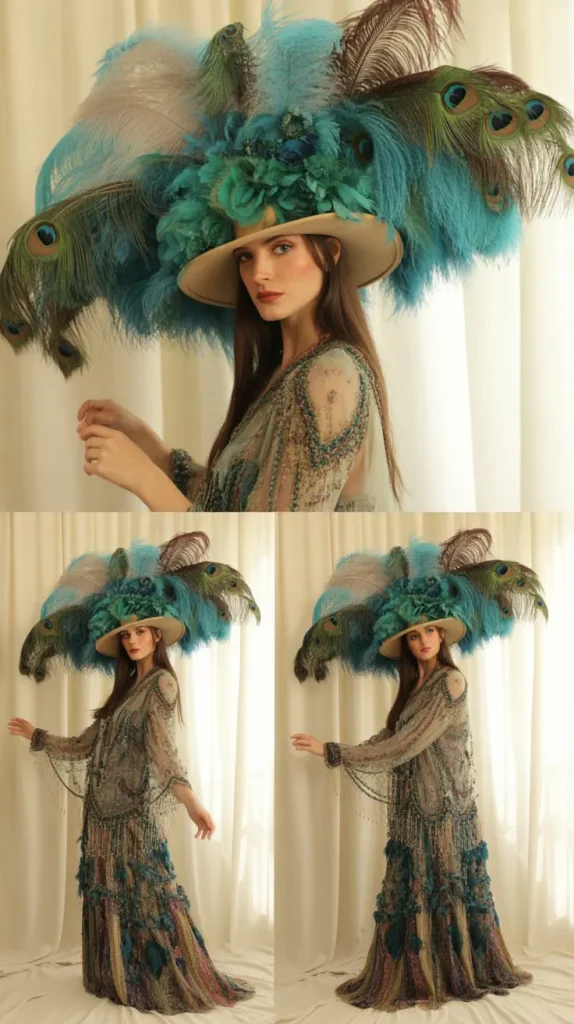 Feathered Hat Extravaganza