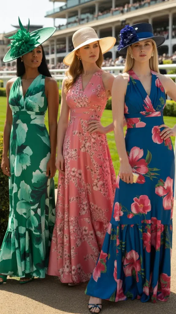 Bold Floral Prints and Maxi Dresses