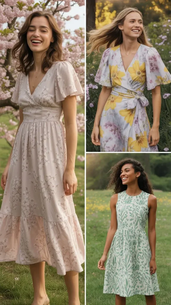 Floral Print Dresses for Spring Freshness