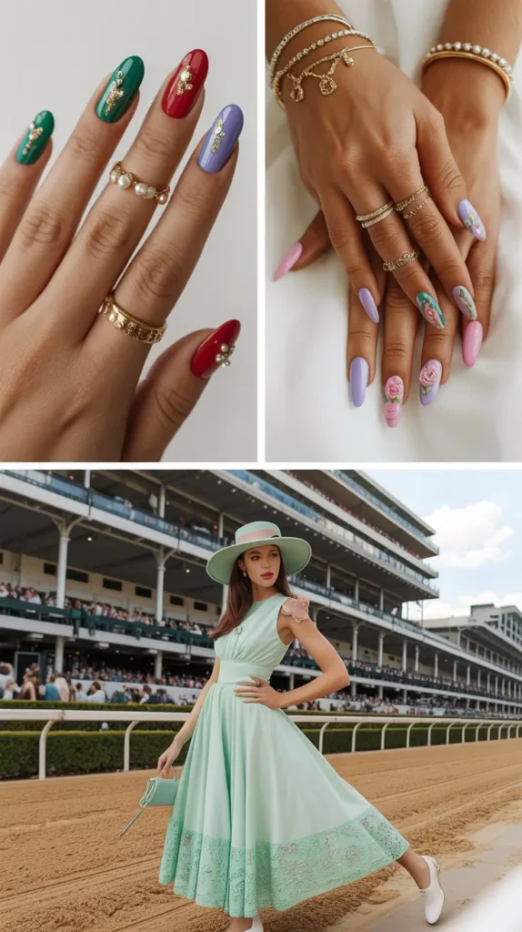 Sophisticated Nail Art and Hand Accessories