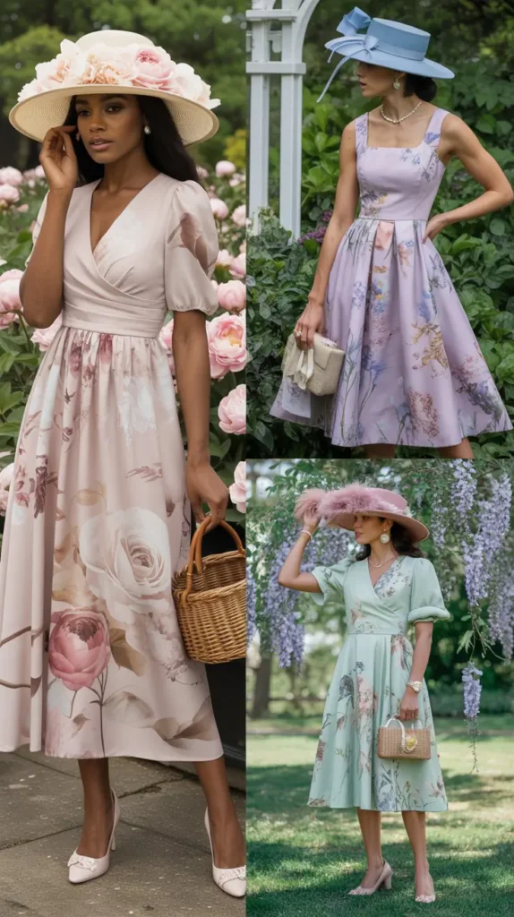Romantic Floral Prints and Pastels