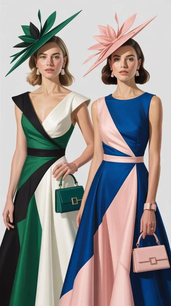 18. Color-Blocked Contemporary Style