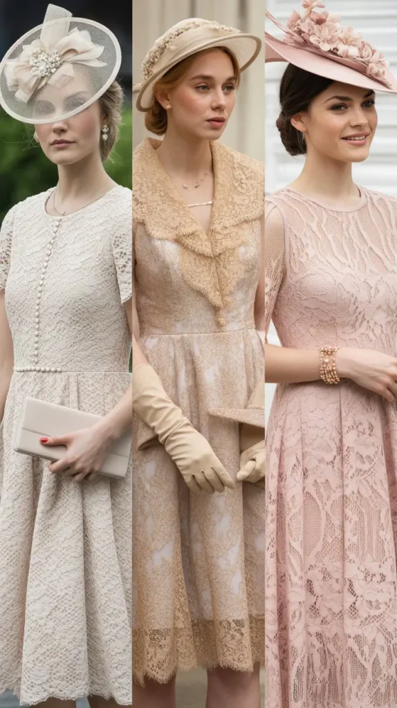 5. The Romantic Lace Overlay Ensemble