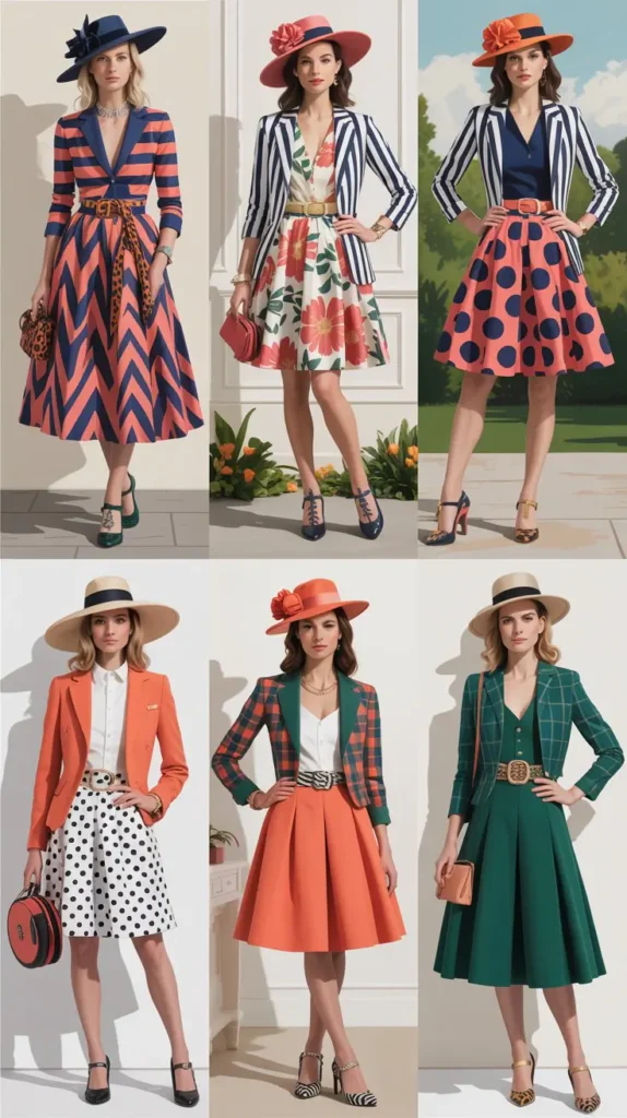 Bold Prints and Pattern Mixing