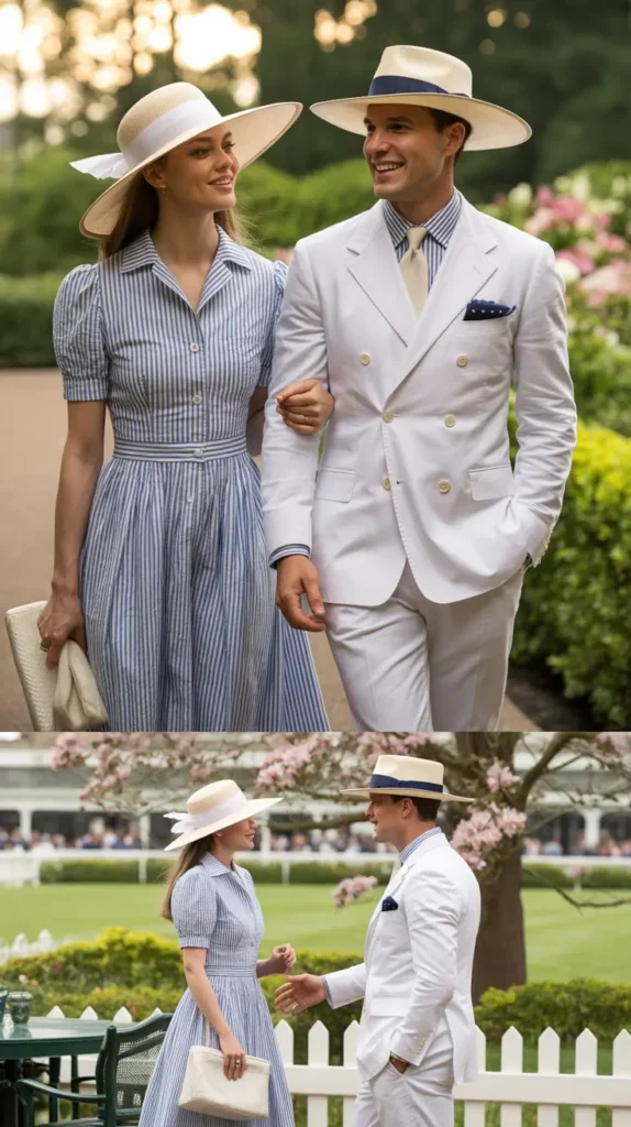 1. Classic Seersucker Perfection