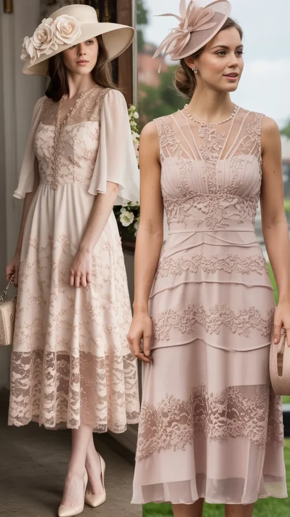 Romantic Lace and Sheer Fabrics